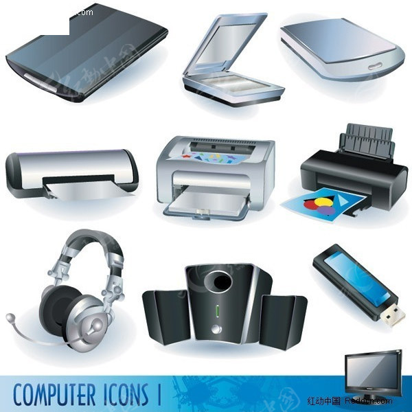 免費辦公設(shè)備與化妝品EPS素材下載指南 紅動網(wǎng)資源推薦